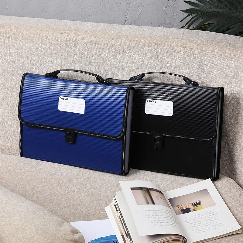 

13 Pockets Expanding File Folder A4 Organizer Portable Extension Wallet Bill Receipt File Sorting Organizer Business File Holder