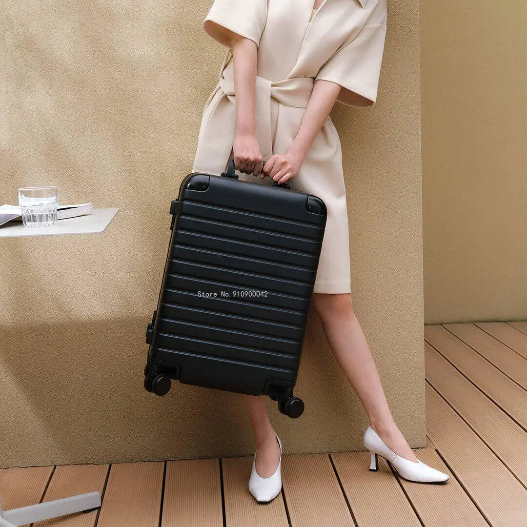 Чемодан Xiaomi UREVO Doric frame 20 дюймов/38L 24 дюйма/63L TSA замок Спиннер колесо ручной чемодан