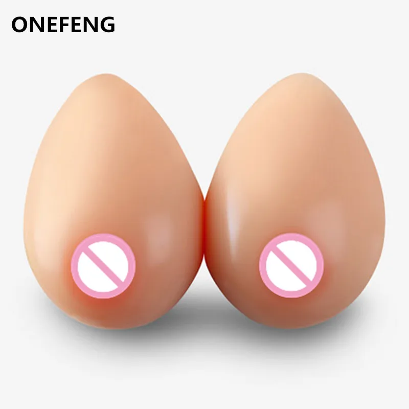 Искусственная силиконовая грудь ONEFENG 400 1600 г/пара для трансвеститов|artificial