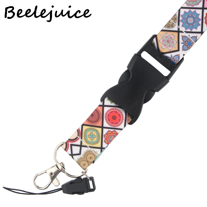 Piano notes Chinese style Lanyard Keys Phone Holder Funny Neck Strap With Keyring ID Card DIY Animal webbings ribbons Hang Rope | Мобильные