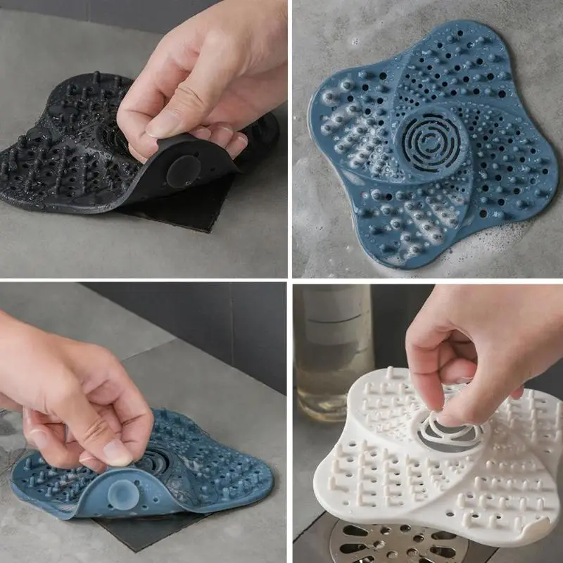 Антиблокировочный Силиконовый Фильтр для слива пола | Обустройство дома