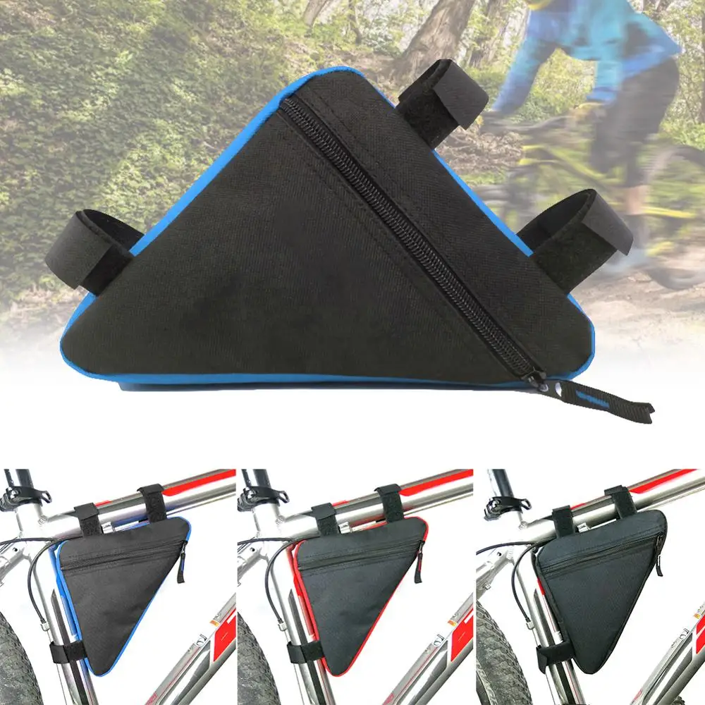 

Triangle Bicycle MTB Bike Bag Cycling Front Tube Frame Pouch