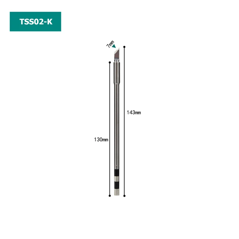 Быстрый TS1200A бессвинцовый паяльник Наконечник Ручка сварочная ручка инструменты TSS02 Электрический паяльник головка