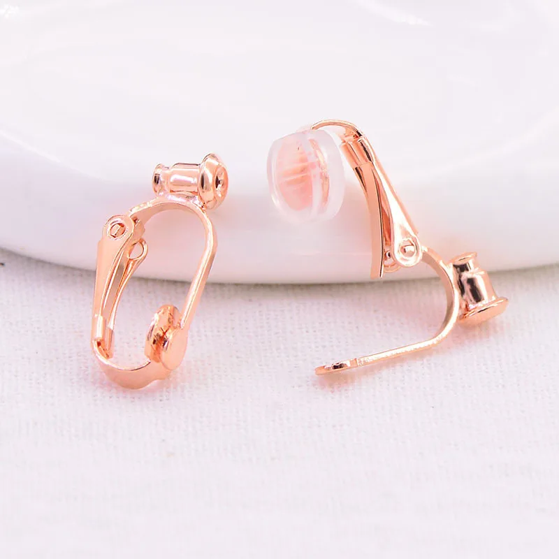 

Korean Version Of Fashion Screws Without Cutting Ear Studs To Change Ear Clip Converter Compact Spiral Earrings Without Piercing