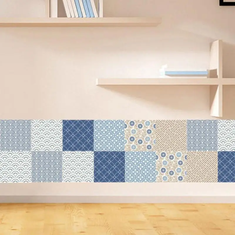 6 шт. водонепроницаемые самоклеящиеся наклейки плитки|Наклейки на стену| |