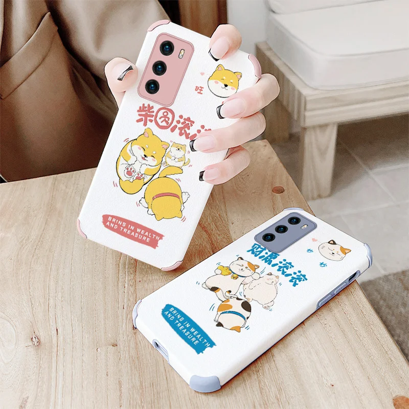 

Get Rich Liquid Silicone Case For Huawei P40 P30 P20 Pro Lite Mate 40 30 20 Pro lite 20X Y7a P Smart 2021 Phone Cover Case