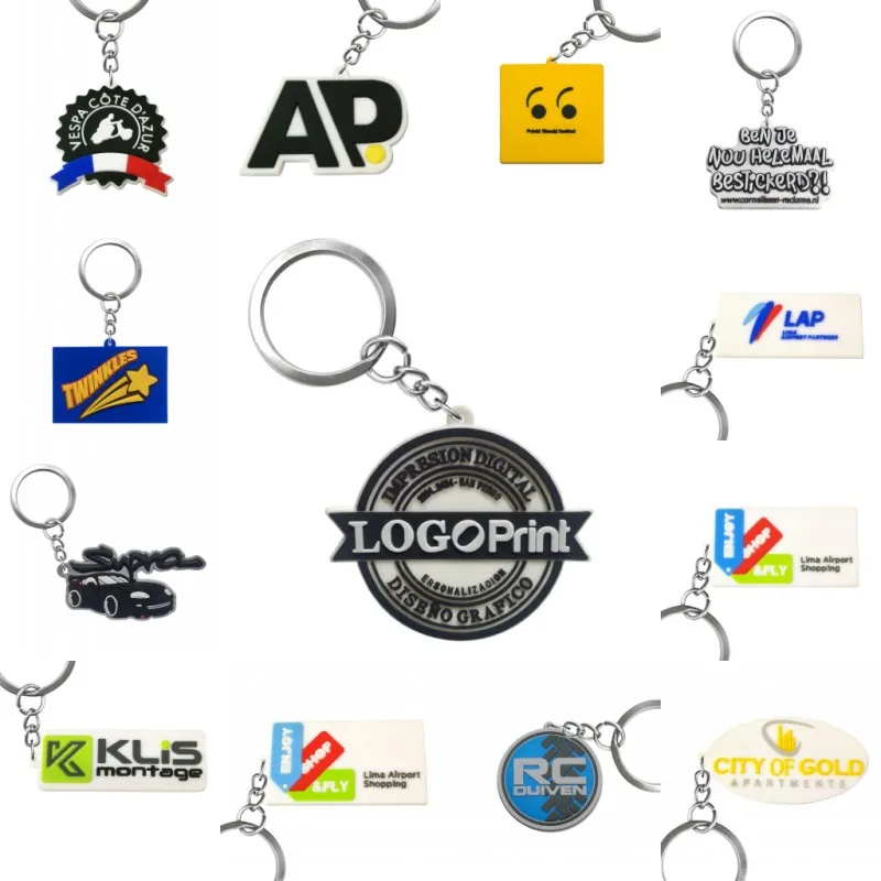 

Цепочка для ключей из ПВХ с шариками по индивидуальному заказу, ваш собственный дизайн, деловой логотип, металлическая цепочка с шариками п...