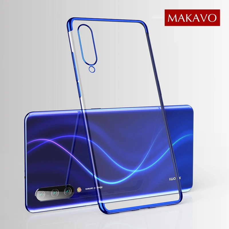 Чехол MAKAVO для Xiaomi mi 9 мягкая прозрачная задняя крышка SE Чехлы телефона | Мобильные