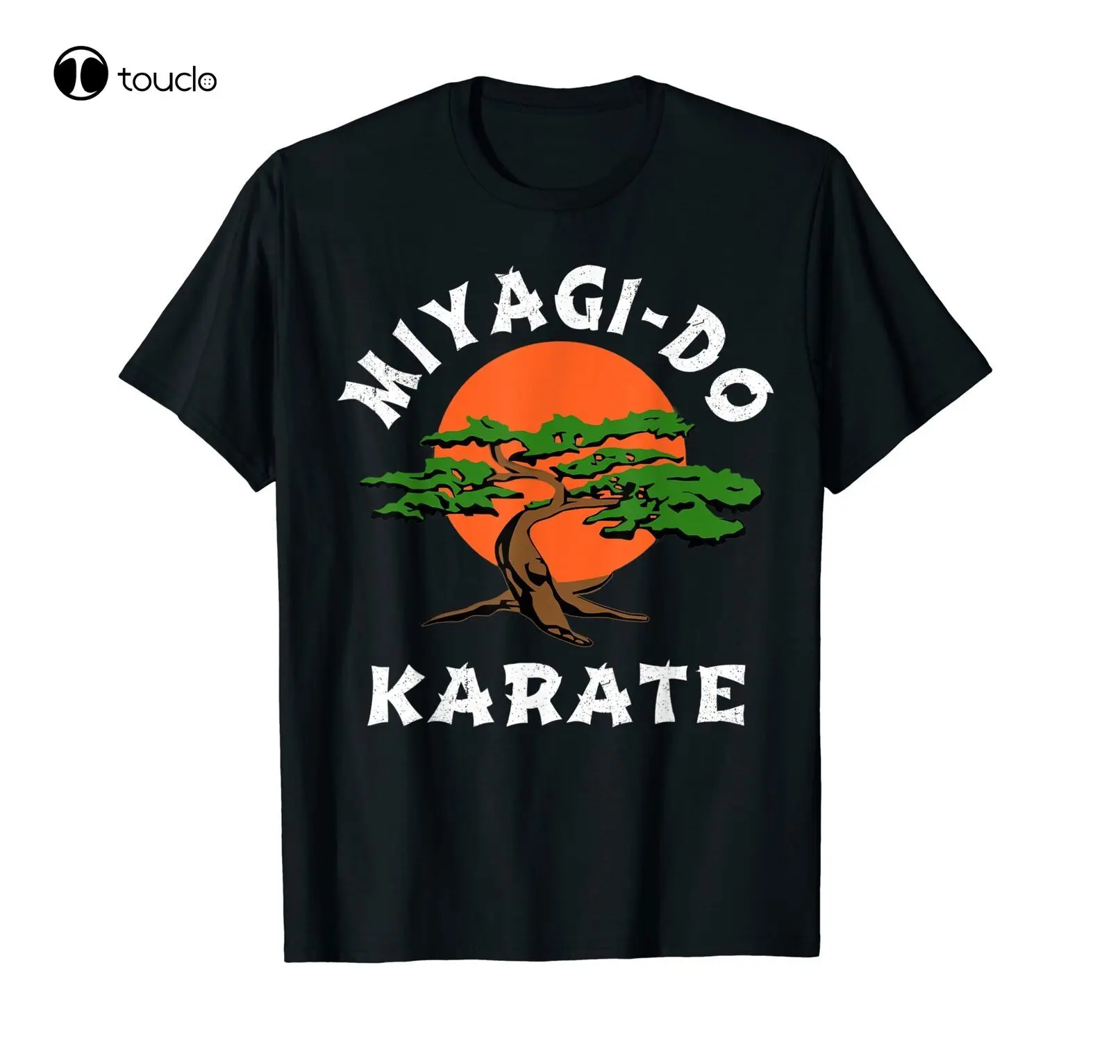 Vintage Miyagi-Do Karate Bonsai Tree T-Shirt Black S-3Xl