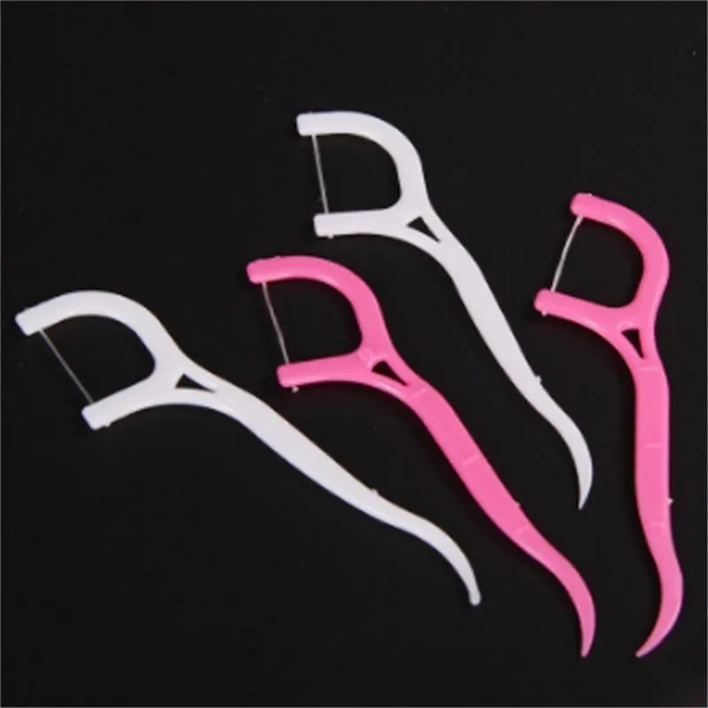 

Disposable Dental Floss Sticks Plastic Floss Wholesale 20 Sticks Interdental Brush Oral Cleaning Care Tools