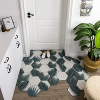modern decor doormat bedroom bathroom mat living room kitchen mat anti slip cuttable easy to clean entrance doormat home carpet