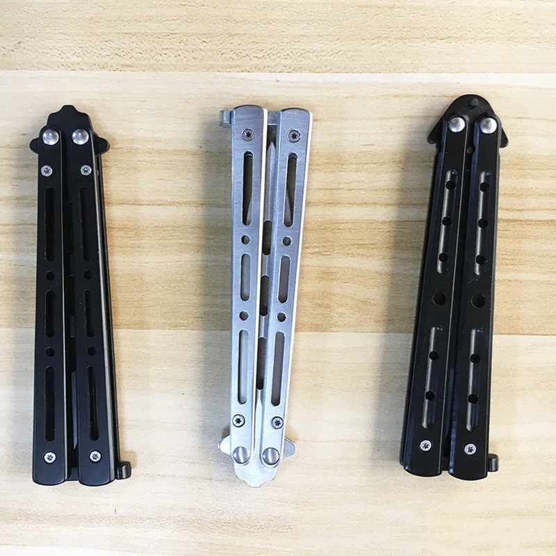 Новый складной нож-бабочка портативный полностью стальной Многофункциональный