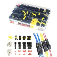 708pcs Car Plug HID Waterproof Connector 1/2/3/4 Pin 26 Sets Electrical Wire Terminals Truck Harness 300V 12A Kit