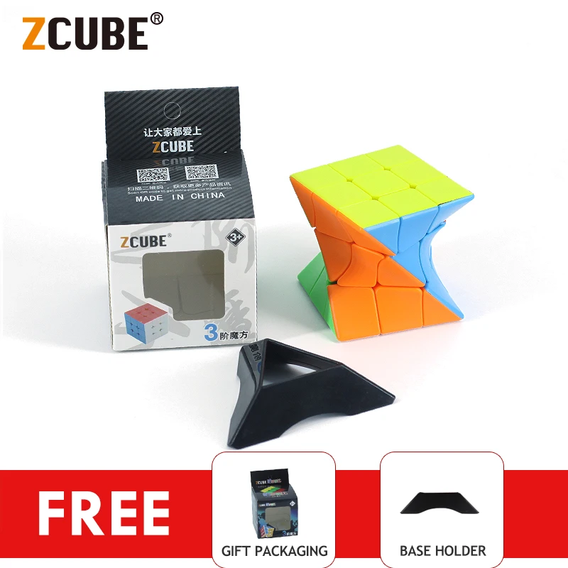 

ZCube 3x3x3 Magic Cube puzzle Neo Torsion Twist Stickerless Intelligence Twisted Educational Cubo Magico Funny Toys For Children