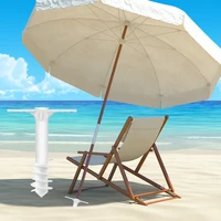 5 layers spiral beach umbrella sand rain gear umbrella ground spike parasol stand holder lightweight parasol auger sand grabber