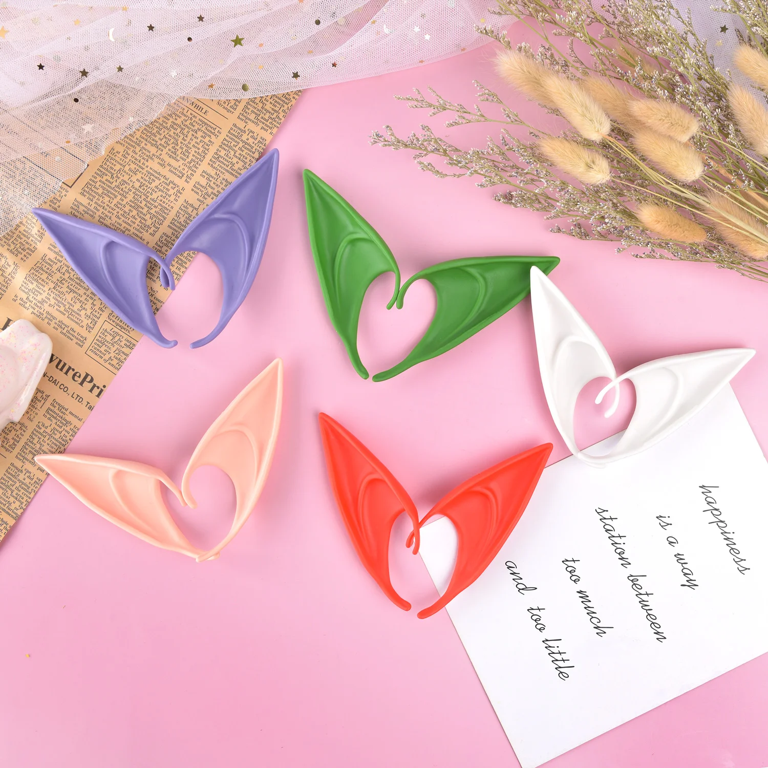 Украшение для вечерние аксессуары из латекса фотографий в виде ангела эльфия