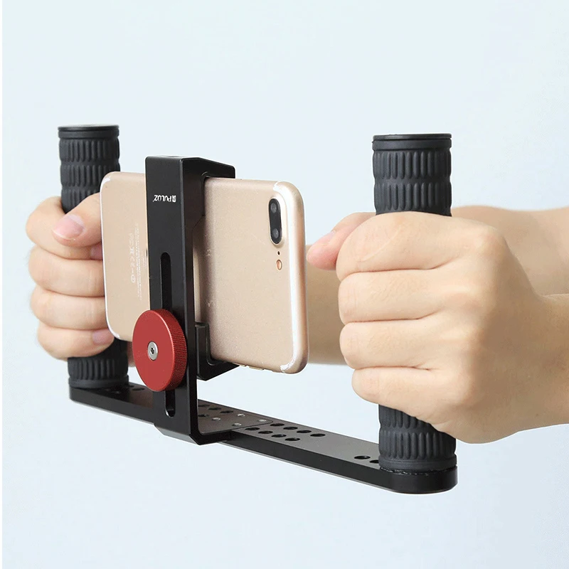 Штатив стабилизатор для видеосъемки смартфона с 2 башмаками|Аксессуары