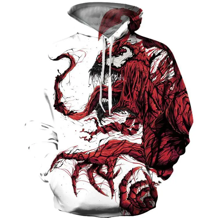 

2021 European and American New Style Sweater Printing Pullover Fall/winter Long-sleeved Baseball Uniform Casual Couple Hoodie