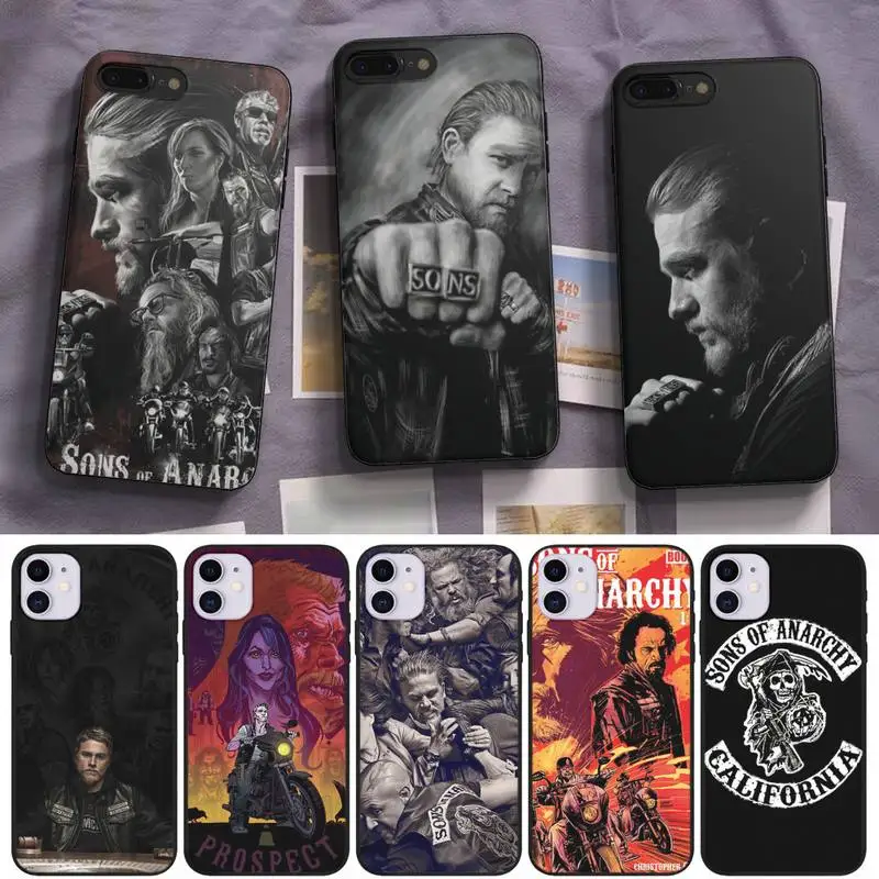 

TV Sons Of Anarchy Phone Case Fundas Shell Cover For Samsung A51 A52 A71 A72 A80 A91 A20E A32 A31 A21 A11