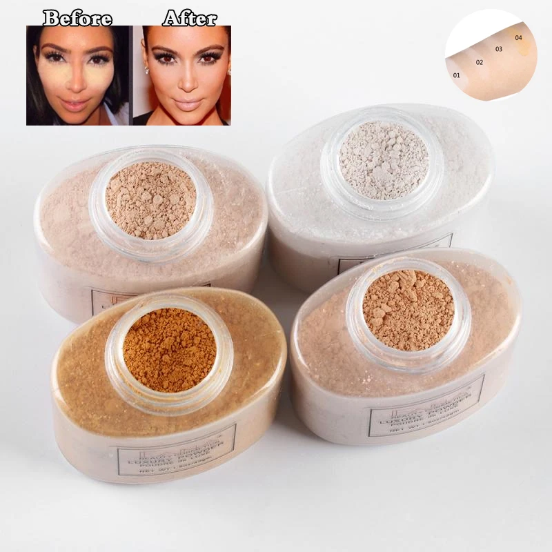 

Banana Powder Loose Powder Firm Pores Oil Control Setting Powder Makeup Concealer Matte Face Smooth Makeup Finish Powder