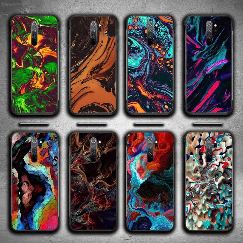 

Abstract Art Print Phone Case For Redmi 7 8 9 A K20 30 Pro Note 8 9 Pro 9s