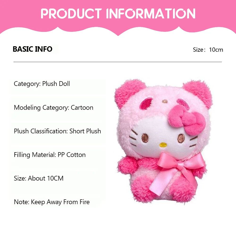 Плюшевая игрушка Моя Мелодия Kuromi милая плюшевая кошка-пурин собака аниме Sanrio