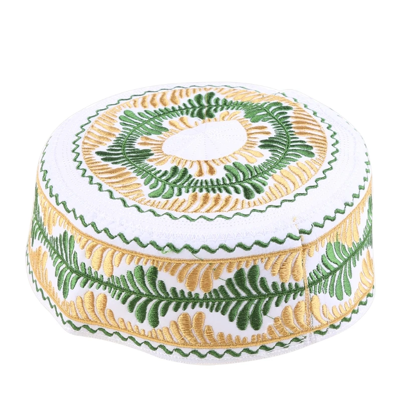 Мусульманская шляпа CPDD с круглым вышивкой для мальчиков |