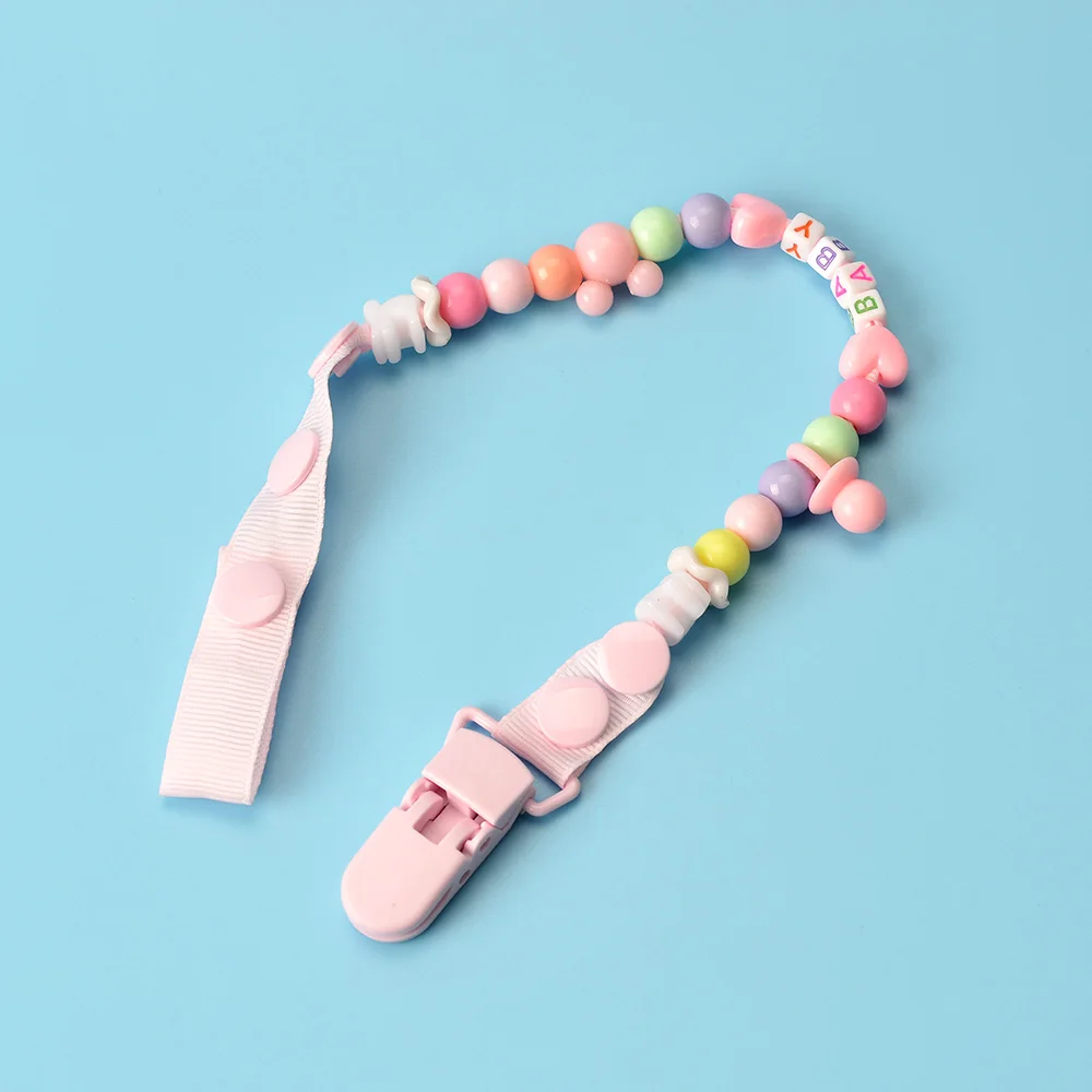 Детская пустышка с зажимом на цепочке новые детские пустышки для новорожденных