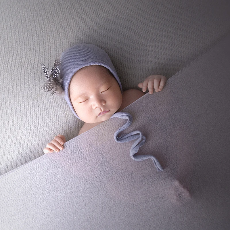 Новорожденные оборки стрейч оберточная фотография Реквизит длинные фотообои