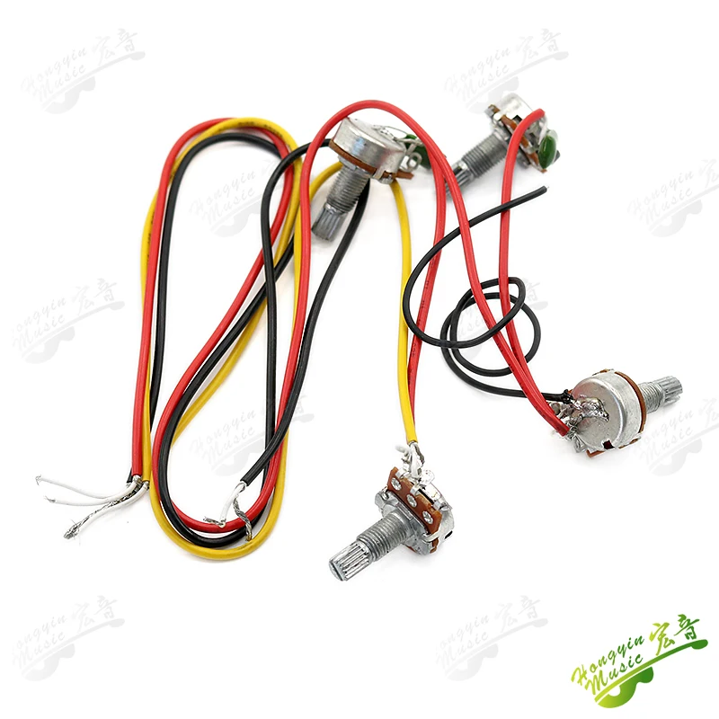 

LP electric guitar line assembly electronic full circuit three - level switch large potentiometer accessories