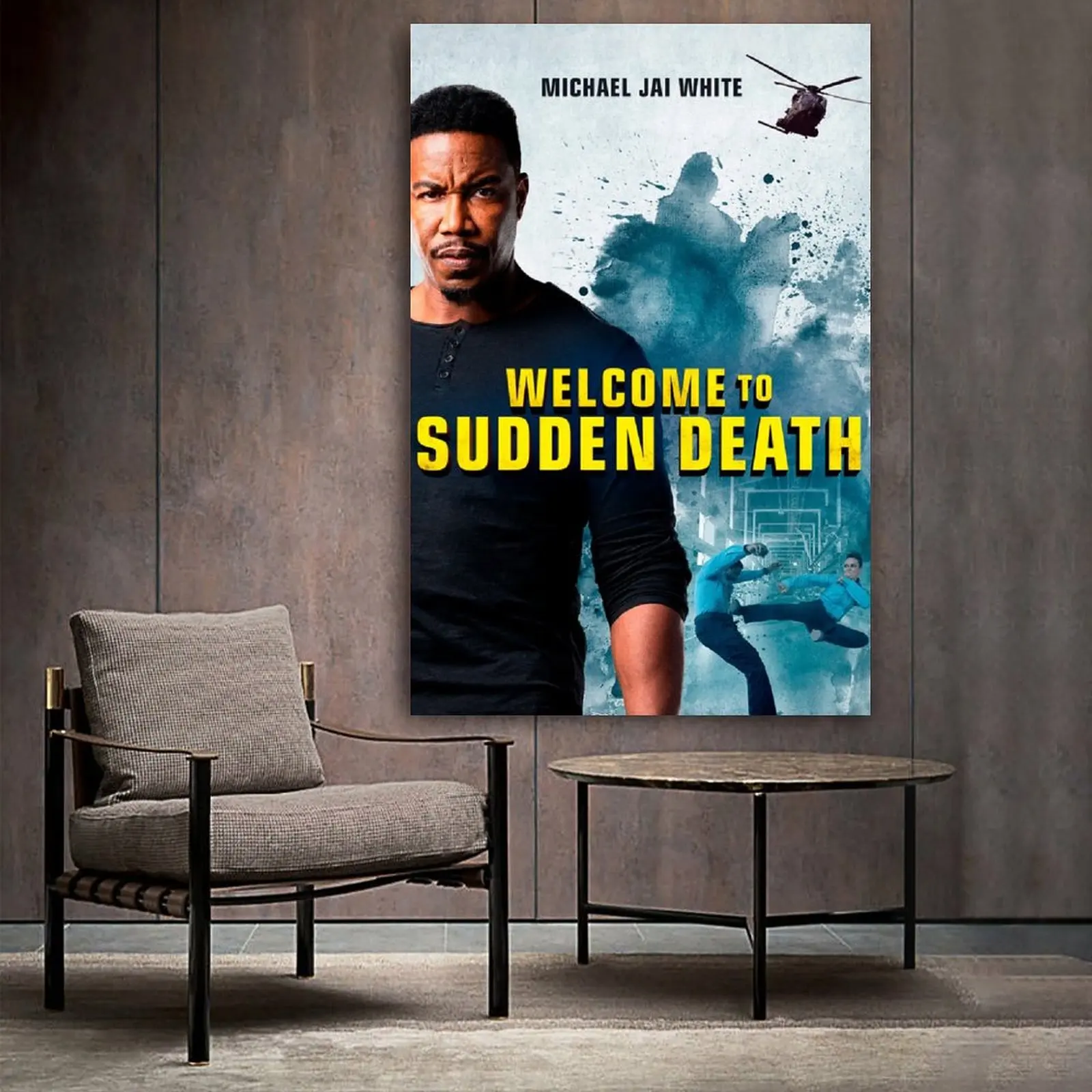 

Welcome to Sudden Death Movie Poster Poster Decorative Painting Canvas Wall Art Living Room Posters Bedroom Painting