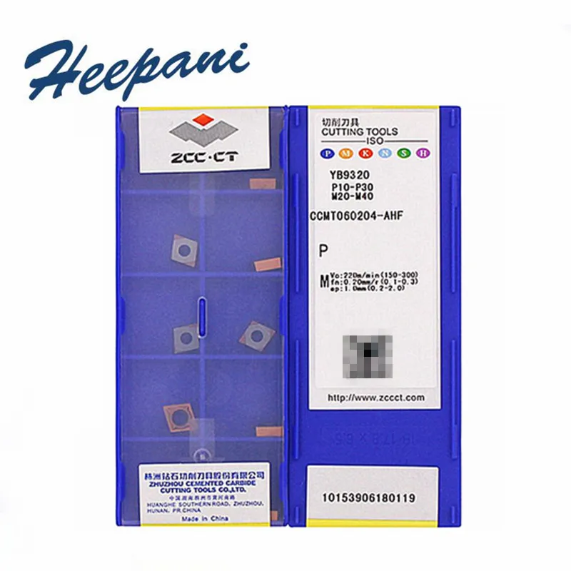 

10 шт. SCMT09T304 / SCMT308-AHF CCMT060204 YB6315 YB9320 вставки из карбида вольфрама с внутренним отверстием инструмент для токарной обработки ЧПУ наконечники для резки лезвия