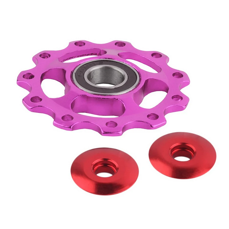 До 11 ти лет MTB горный велосипед задний переключатель направляющий ролик натяжной