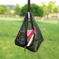 nylon mesh bag storage bag outdoor sports golf bag durable pvc sliding rope beach bag suitable for gym camping cycling running