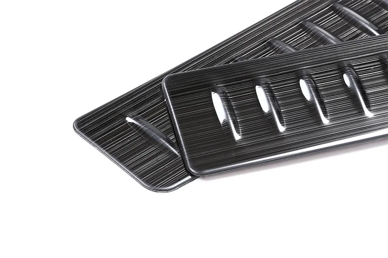 Накладка на порог для Range Rover Velar 2017 нержавеющая черная матовая | Автомобили и