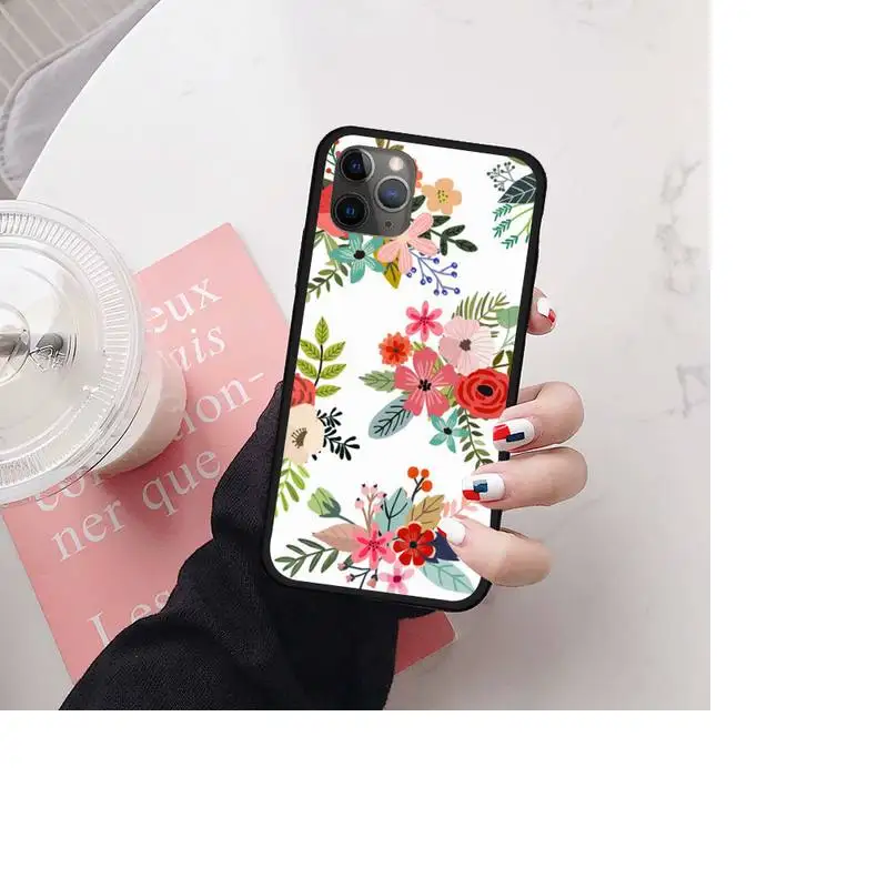 

Vintage banana leaf green Phone Case for iPhone 11 12 pro MINI XS MAX 8 7 6 6S Plus X 5S SE 2020 XR