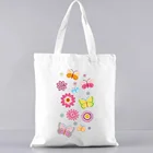 Многоразовая сумка для покупок, сумки-тоуты с ручкой, женская пляжная сумка, женская сумка с принтом, сумки специального назначения