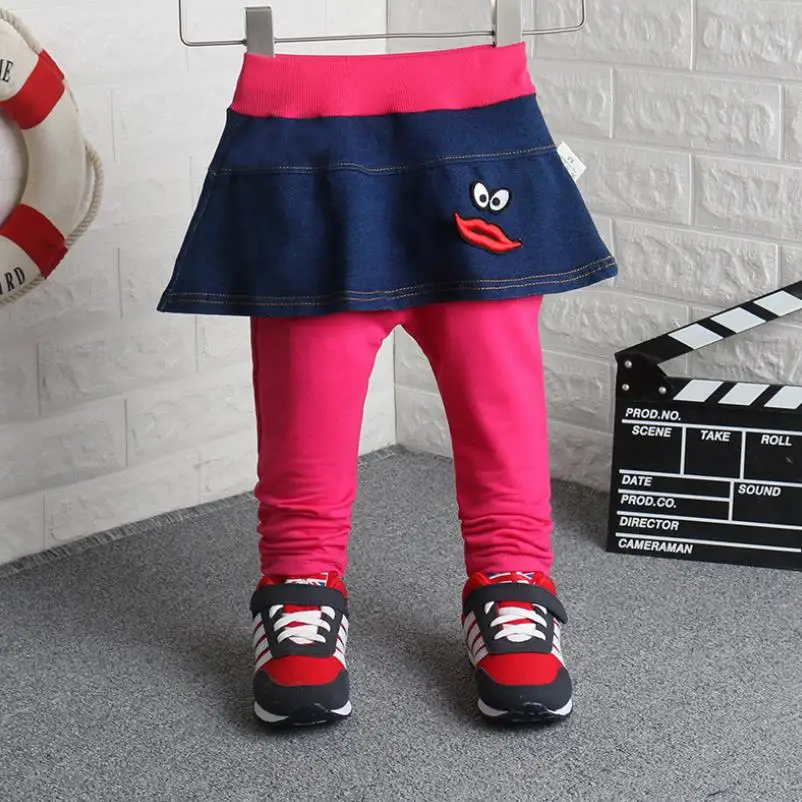 Новинка 2020 года Брюки-карандаш для маленьких девочек Детские весенне-осенние