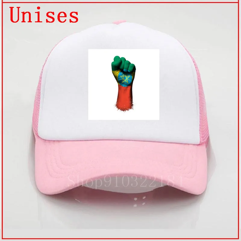 Флаг Эфиопии на поднятом сдавленном Кулаке креативный продукт популярный спрос