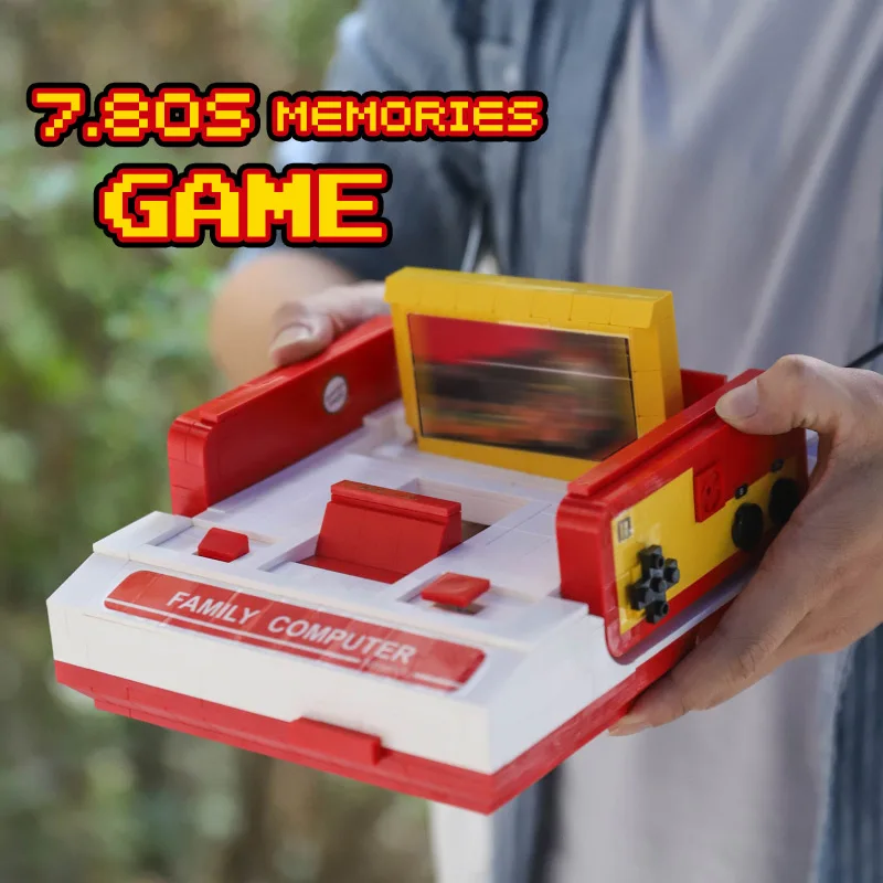 

Yeshin K129 Creative Game Toys Bricks The Infernal FC Contras Model Building Blocks Kids Educational Toys Christmas Gifts DIY