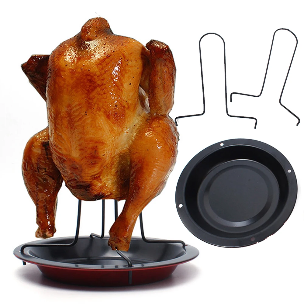 1 шт. кухонные инструменты для барбекю на открытом воздухе стеллаж цыплят