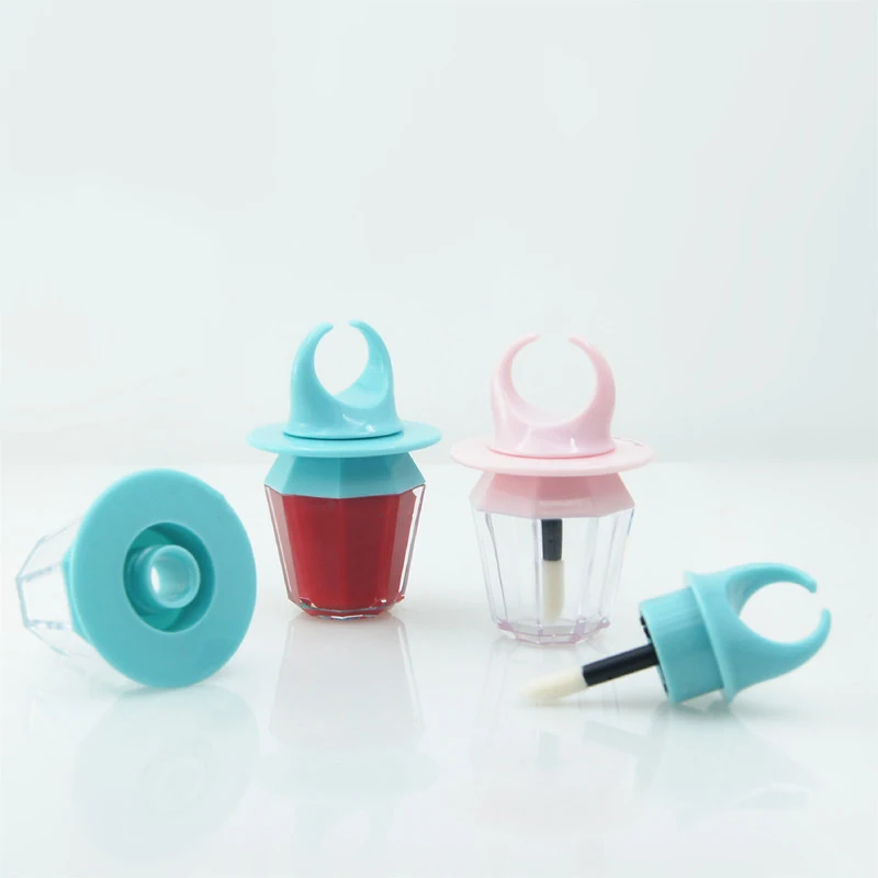 8ml Cute Lip Gloss Tubes Container Liquid Lipstick Refillable Bottles Vials Cosmetic Lipgloss Base Gel Oil DIY Tools - купить по
