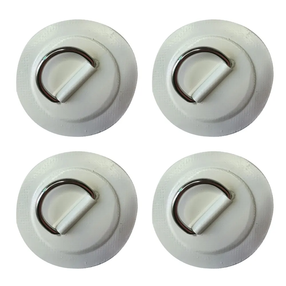 4 White Pad Dinghy надувная лодка SUP D кольцевая прокладка сетчатая крышка сумка для лодки каноэ-Рафтинг стойте вверх весло доска палуба карман сумка для хранения - Цвет: 4 White Pad