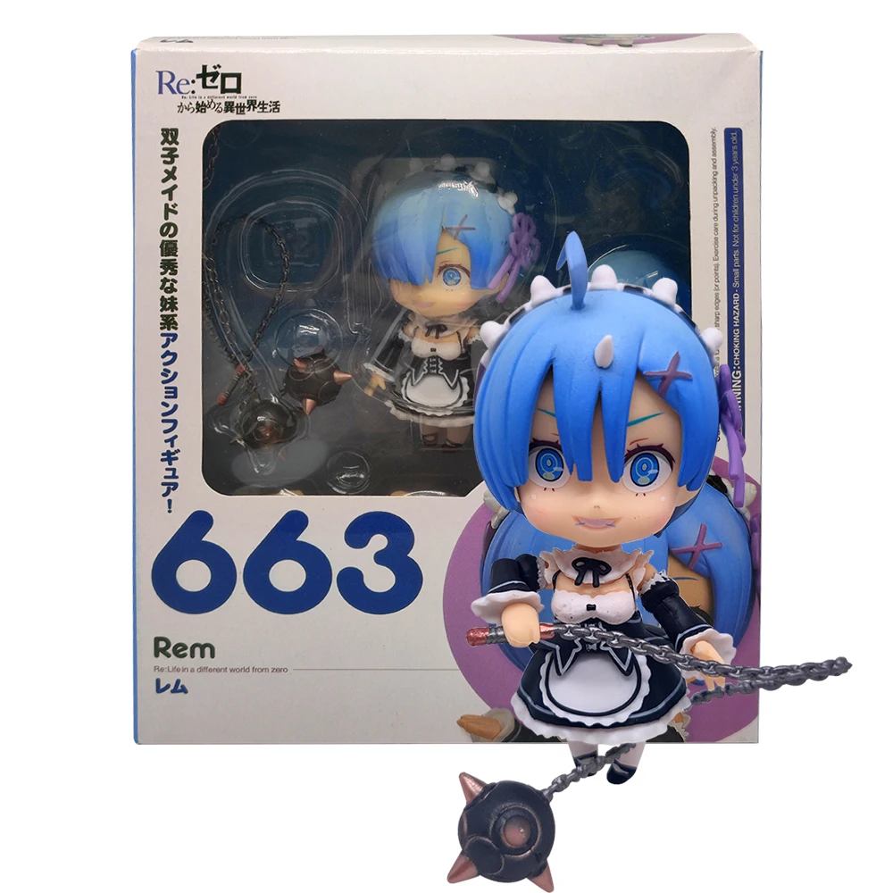 

Anime Re: Life a Different World from Zero Rem 663# PVC Action Figure Model Japanese Anime Figure Colelctible Toy Doll