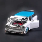 Модель автомобиля Maisto 1:18 1955, модель автомобиля из сплава, литье под давлением, имитация автомобиля, коллекция украшений, Подарочная игрушка
