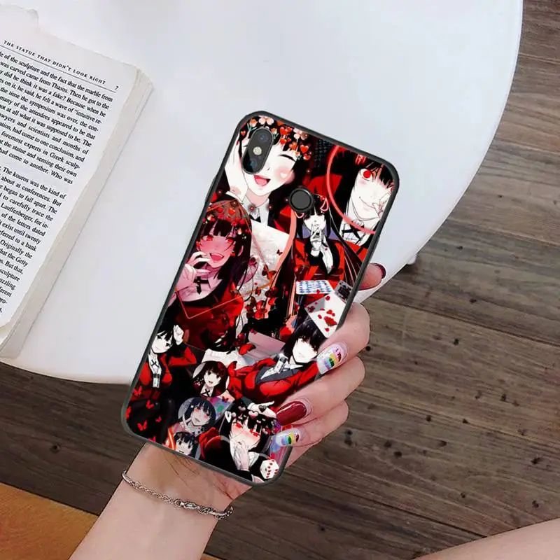 

Crazy Excitement Manga Kakegurui Phone Case For Xiaomi Redmi 7 9t 9se k20 mi8 max3 lite 9 note 8 9s 10 pro Soft Shell Cover
