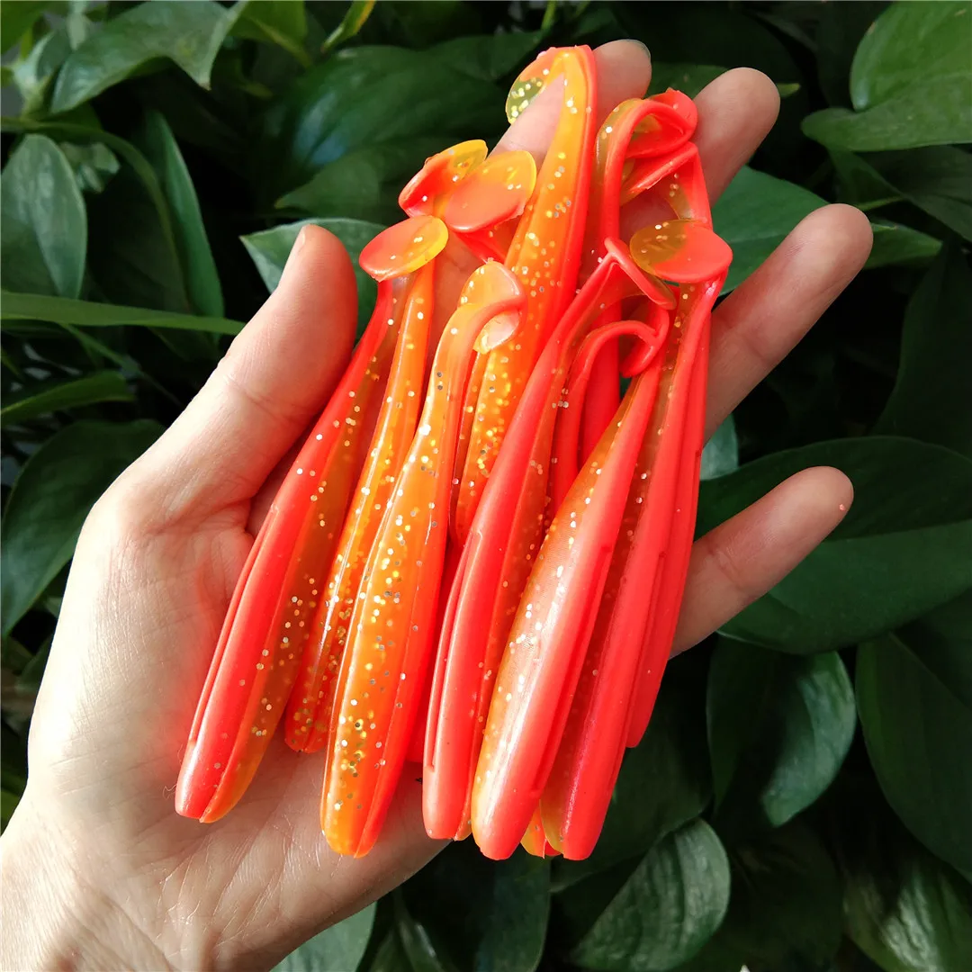 

NOEBY 12 шт. S3118 9 см 4,5 г Мягкая приманка для рыбной ловли, T-образный хвост, силиконовая приманка, искусственная Мягкая приманка, рыба, Мягкая при...