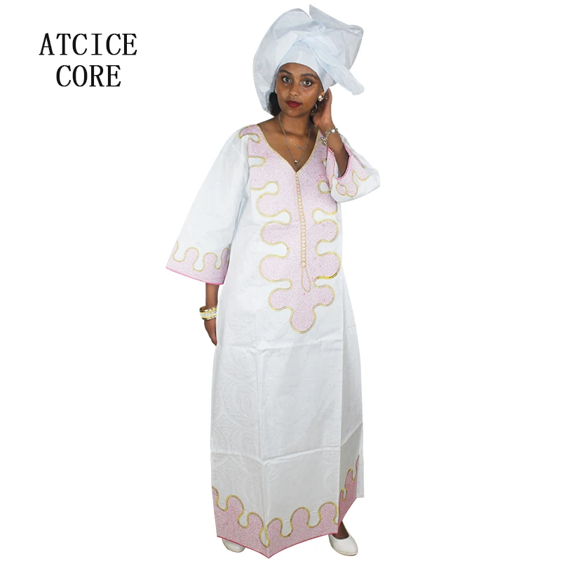 Африканские платья для женщин бесплатная доставка африканская ткань BAZIN RICHE