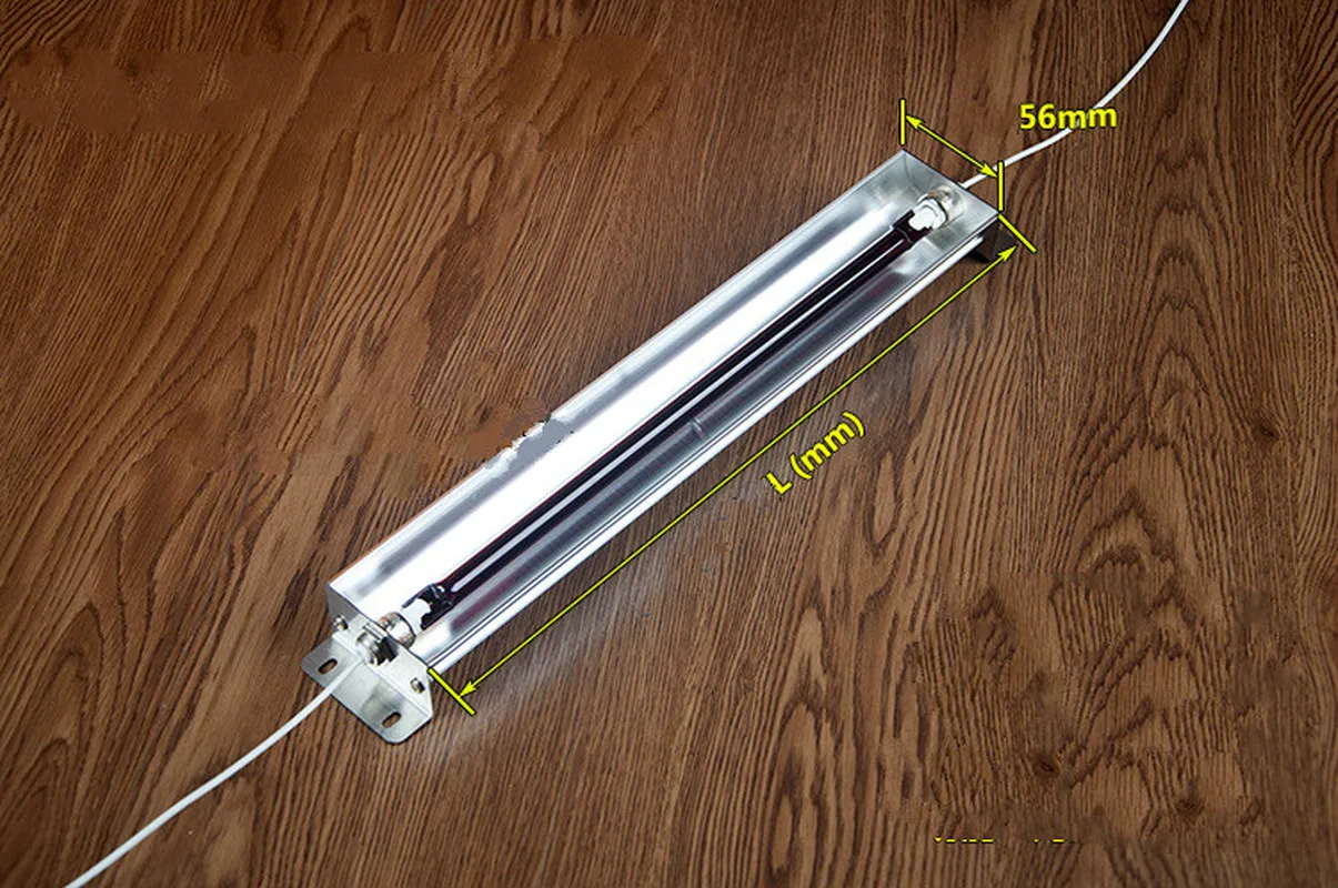 Углеродные инфракрасные нагревательные лампы 300 В переменного тока углеродные