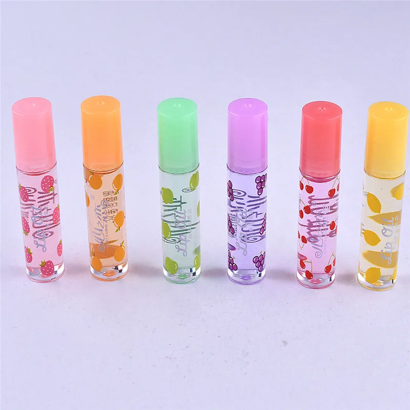 Moisturizing Strawberry Lip gloss Cute Flowers Colorless Lip gloss Transparent Liquid Lip gloss Lip oil for Women Lips Tint Care